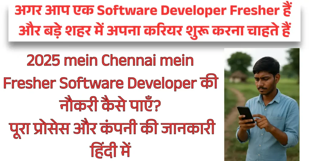 2025 mein Fresher Software Developer की नौकरी कैसे पाएँ